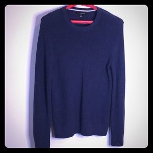 Banana Republic Men ribbed Dark Blue sweater